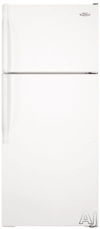 Whirlpool ET4WSKXST 14.4 Cu. Ft. Top-Freezer Refrigerator with Accu-Chill Temperature Management: Bisque